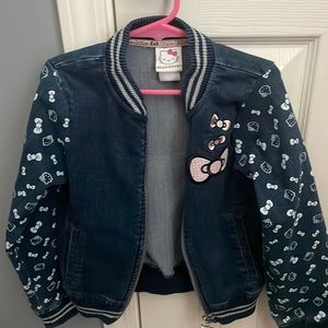 Hello Kitty Jean Bomber jacket